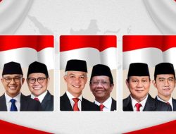 [Update] KPU Tetapkan Anies-Muhaimin, Ganjar-Mahfud dan Prabowo-Gibran Capres dan Cawapres 2024